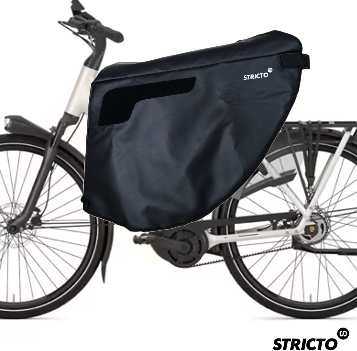 TOP KEUZE - Stricto Easy-On Premium Beenkleed Audi RS6 Zwart – Fiets, Fatbike, Scooter & Scootmobiel Beenwarmer – foto 2