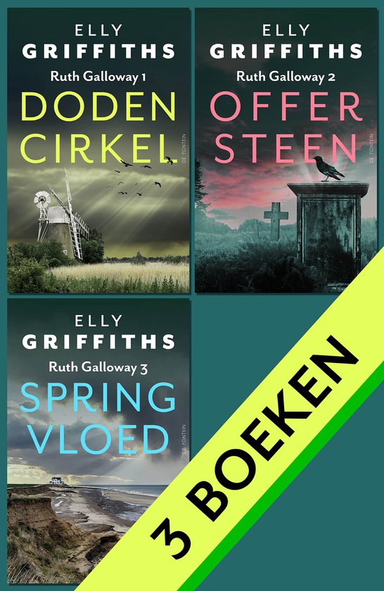 Ruth Galloway-bundel 1 (3-in-1) - cover