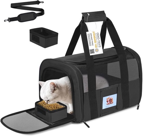 Petinstinct Tapis de litière pour chat - 60 x 45 cm - Grand tapis en