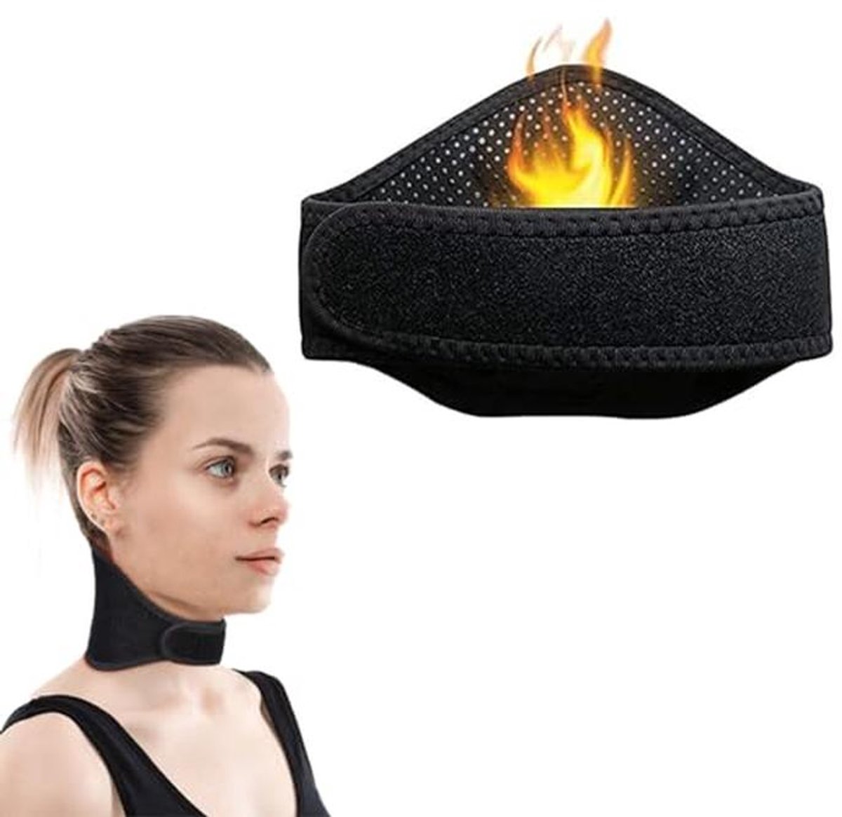 Zelfverwarmende Neksteun met Warmtebescherming en Comfort