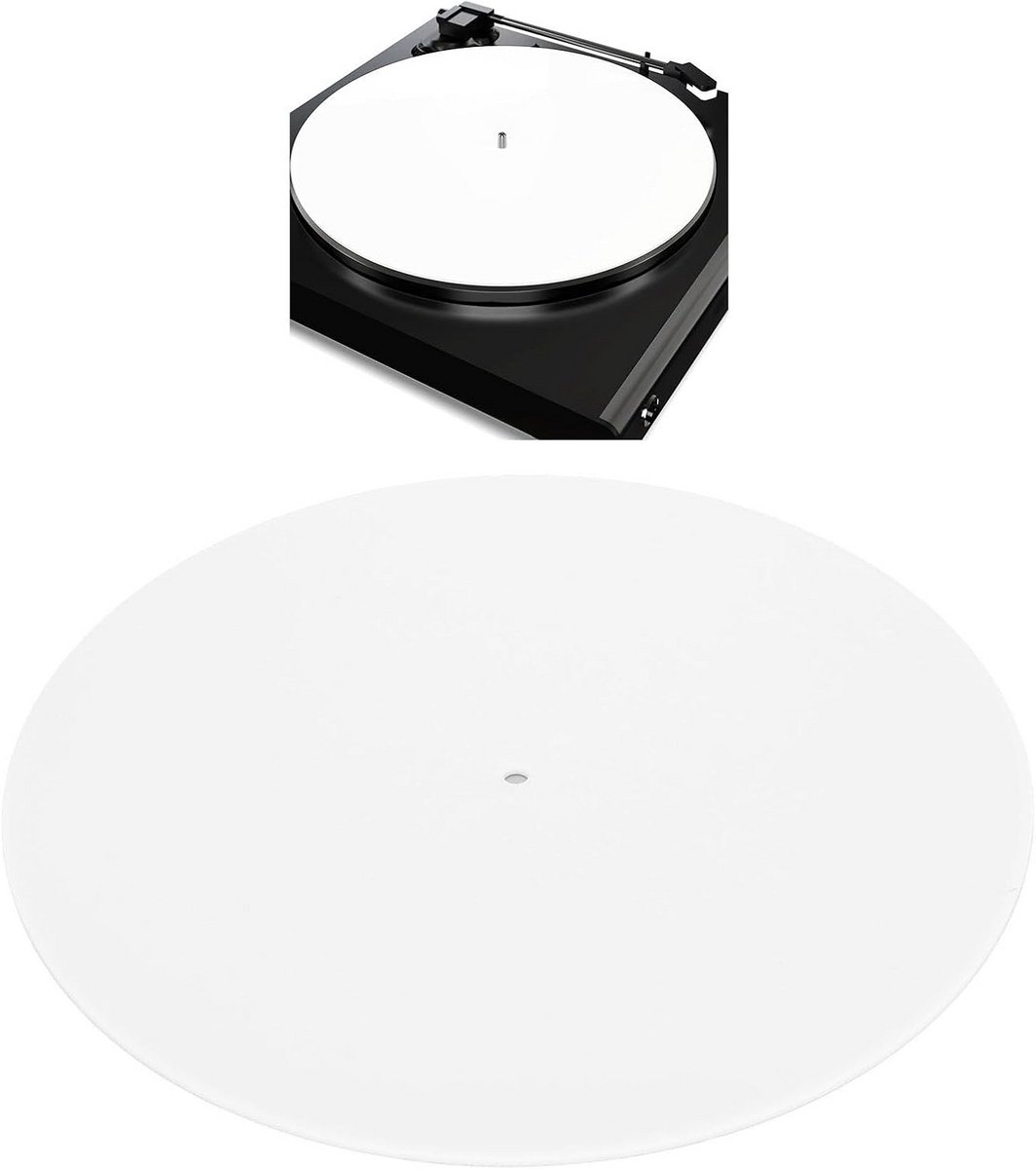 Acryl Draaitafelmat Vervanging voor 12 Inch Platenspelers - Betere Geluidskwaliteit