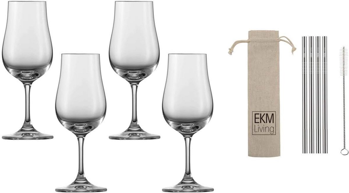 Set van 4 Whisky Noising Glazen voor Perfecte Whisky Proeverijen
