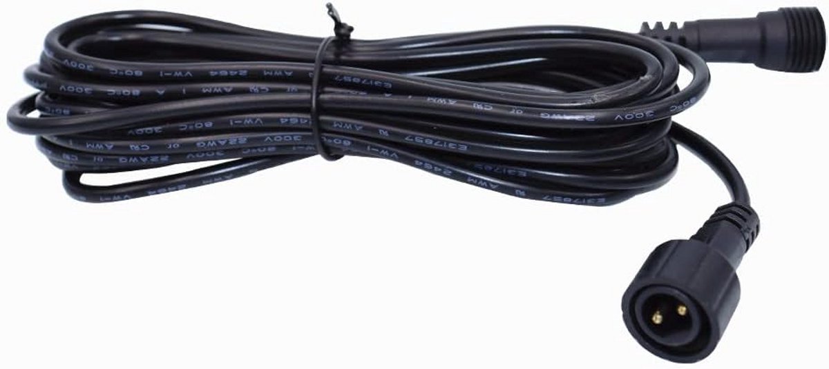 5m 12V Verlengsnoer voor Buiten LED Tuinverlichting Waterdicht