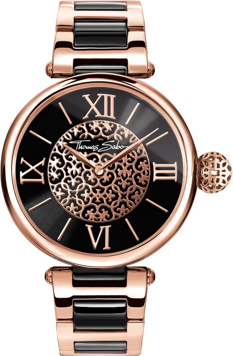 Dameshorloge Karma - Analoog Kwarts, 38 mm, Goud-Parelmoer