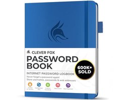 Wachtwoordenboek met Tabbladen - Klein Zakformaat Wachtwoord Organizer voor Computer & Website Log-in