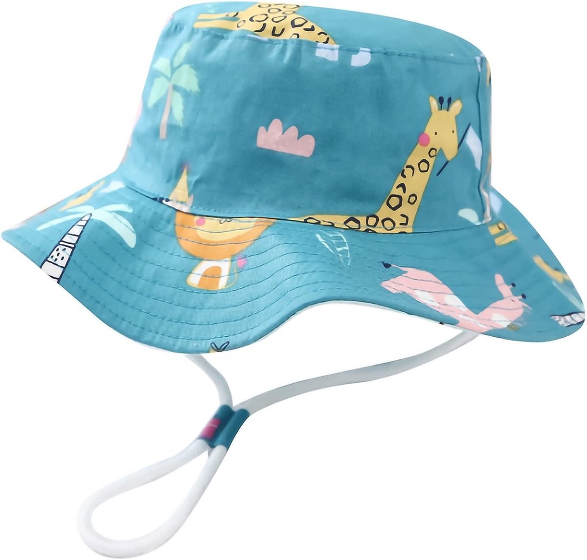 Zomerse Emmer Zonnehoed voor Baby's en Kinderen met Schattige Prints