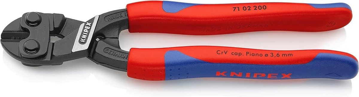 Compacte Betonscharen 200 mm - Krachtige Knipfunctie en Ergonomische Handgrepen