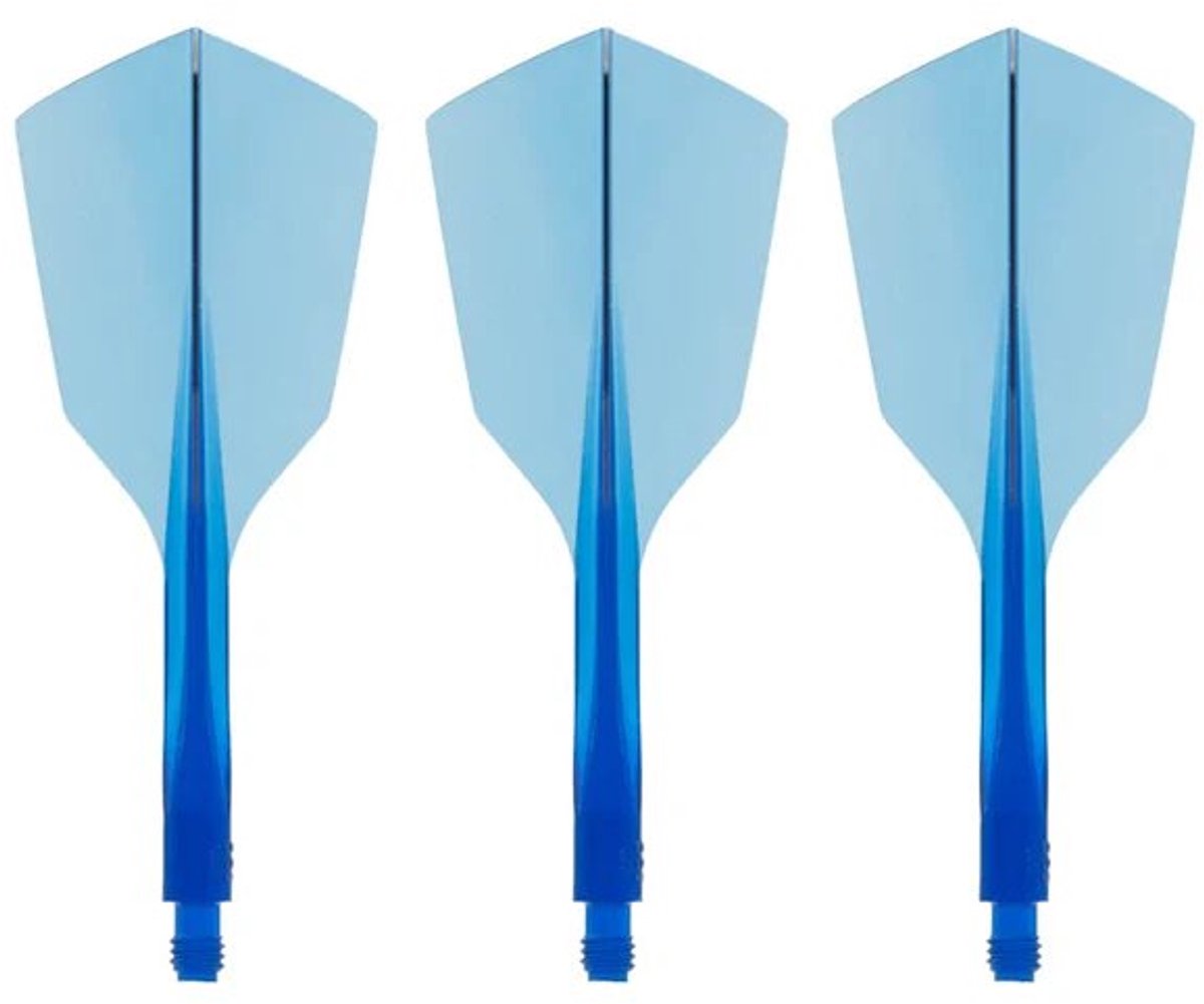 Condor AXE 120 Trifin Narrow Clear Blue - Dart Flights
