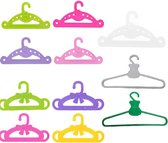 Kinderkleerhangers voor poppen - 11 stuks, 43 cm - Voor poppenkleding en pluche dieren