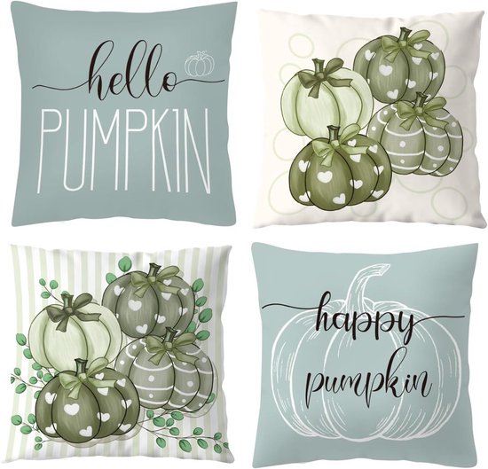 2 stuks Halloween kussenslopen 45 x 45 cm, Halloween
