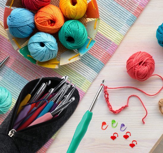 IMPERATORIS® Creative Haakpakket/Haken pakket 65 onderdelen - Inclusief Breinaalden - Voor Volwassenen en Beginners — afbeelding 4