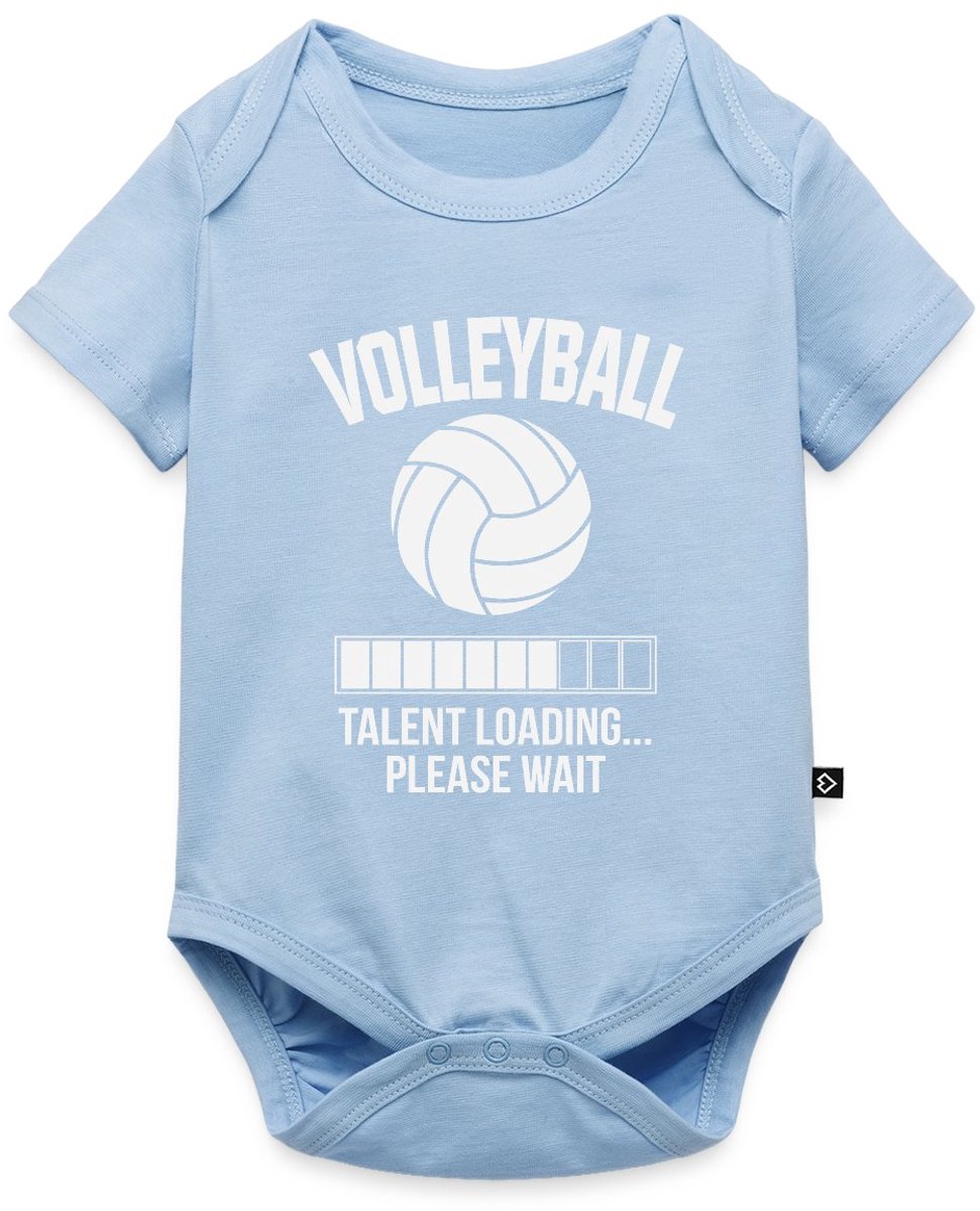 Volleyball Talent Loading Baby Rompertje Met Korte Mouwen