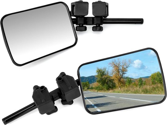 Emuk universele set caravanspeigels Universa III Pro XL
