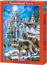 legpuzzel Wolves and Castle 1500 stukjes