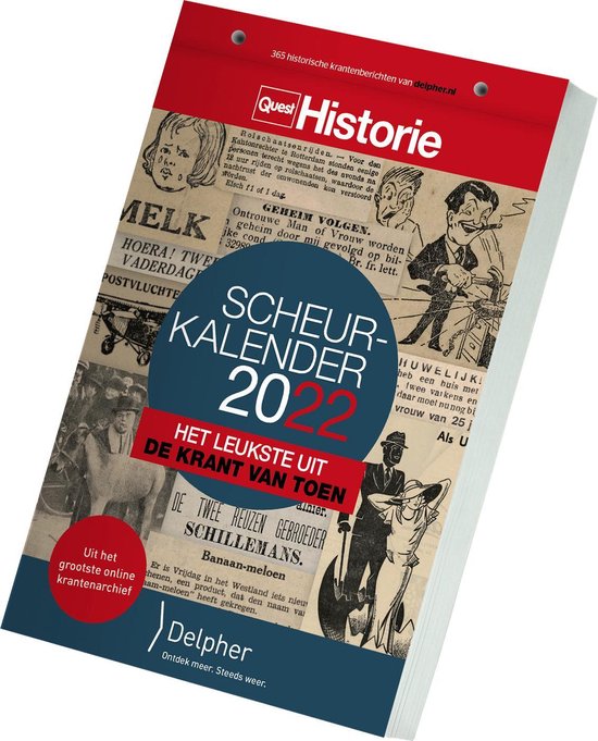 Quest Historie Scheurkalender 2022 - Ook leuk als cadeau