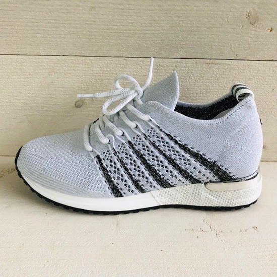 Gave Lastrada sneakers silver/wit | bol.com