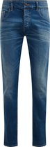 WE Fashion Heren slim fit jeans met stretch