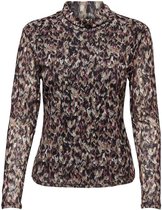 Only T-shirt Onlgianna L/s Top Cs Jrs 15254302 Rose Brown Dames Maat - S