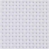 Aida, wit, afm 50x50 cm, 24 vierkanten per 10 cm, 1 stuk