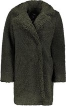 Vero Moda Jas Vmkylie Long Teddy Jacket Ga Col 10252567 Peat Dames Maat - L