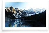 Walljar - Moraine Lake - Muurdecoratie - Poster