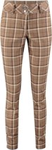 Red Button DIANA large check - Camel Brown