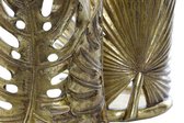 Kaarshouder DKD Home Decor Kristal Laken Gouden Hars (16 x 15 x 26 cm) (2 pcs)