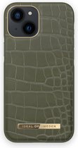 iDeal of Sweden Atelier Case Introductory iPhone 13 Mini Khaki Croco