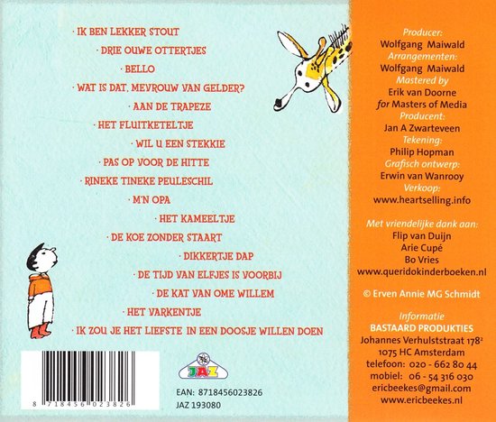 Eric Beekes - Koffers Vol Annie (CD)