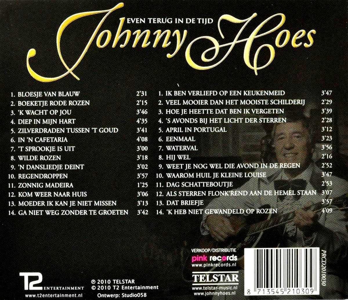 Johnny Hoes Even terug In de tijd (2 CD), Johnny Hoes CD (album