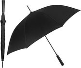 paraplu automatisch 84 x 103 cm polyester zwart