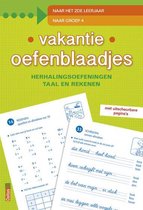 oefenblok Vakantie naar groep 4
