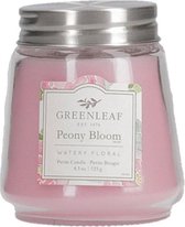 geurkaars Peony Bloom 8 cm wax/glas roze