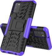 Samsung Galaxy A02s Hoesje - Schokbestendige Back Cover - Paars