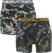 Muchachomalo 2 - Pack - Boxershort Heren - Rapper - Zwart - Maat M