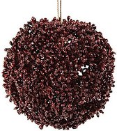 kersthanger Allium 10 cm zijde rood