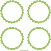 zelfklevende etiketten 5 cm 20 stuks groen