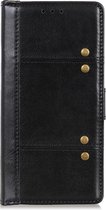 Hoesje geschikt voor iPhone 8 - Bookcase - Pasjeshouder - Portemonnee - Kunstleer - Zwart