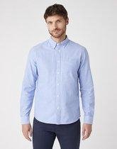 LS 1 PKT BUTTON DOWN LIMOGES BLUE - 3XL