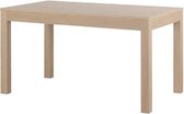 Vaste tafel - Decor natuurlijk eiken - L 140 x D 80 x H 77 cm