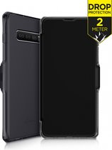 ITSKINS Level 2 SpectrumFolio for Samsung Galaxy S10+ Pure Black