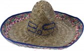 sombrero Salvatore blauw 52 cm