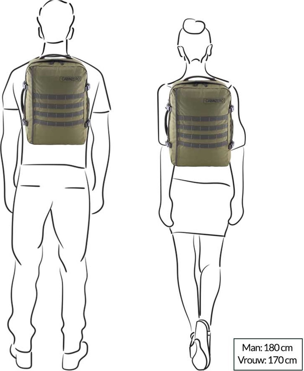 Cabin Zero Military Cabin Bag 36L Navy