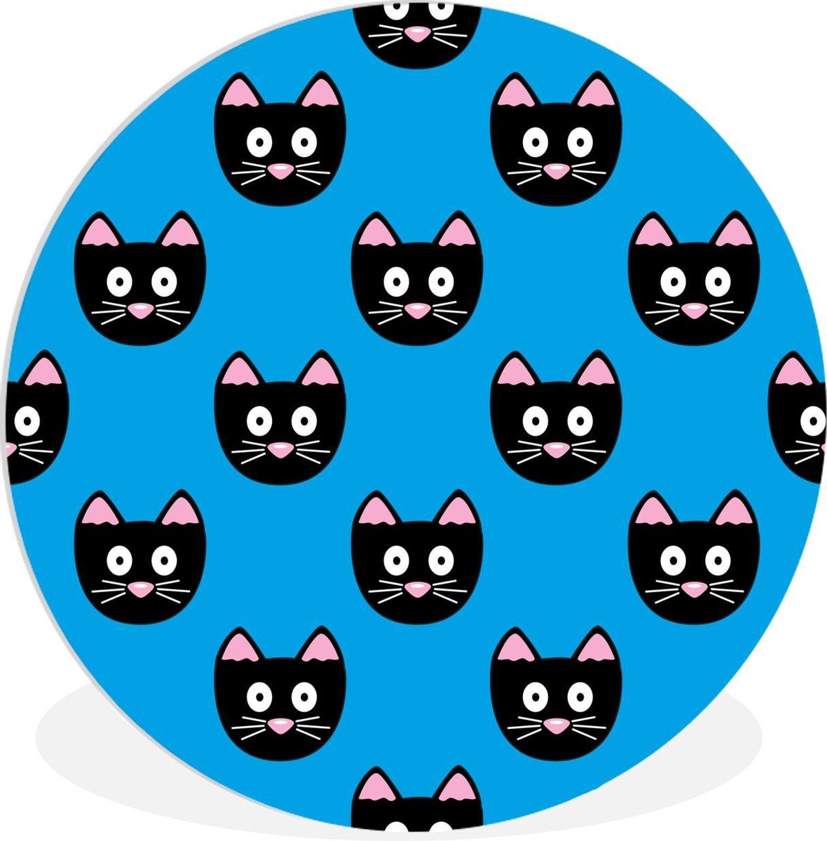 Stickers Muraux Chat Noir - Déco Adhésive Pour Interrupteurs Et Murs