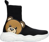 Moschino Sock Sneaker Teddy Bear Hoge sneakers - Meisjes - Zwart - Maat 29