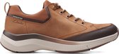 Clarks - Heren schoenen - Wave2.0 Vibe - G - tan nubuck - maat 43