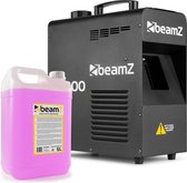 Rookmachine - BeamZ H2000 professionele DMX fazer incl. rookvloeistof - 1700W