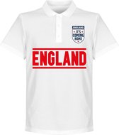 Engeland It's Coming Home Team Polo  - Wit - 3XL