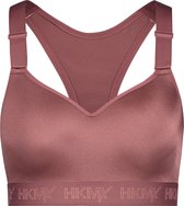 Hunkemöller Dames - Sport collectie - HKMX Sport bh The All Star Level 2  - Roze - maat D85