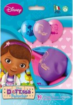 ballonnen Doc Mc Stuffins junior 28 cm latex¬†10 stuks
